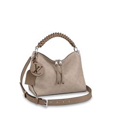 The Beaubourg Hobo MM bag is made from Mahina calf leather perforated with the Monogram pattern. It boasts a stylishly braided-leather top handle, with hand-painted edge-dyeing along the braids. The leather zip pulls and large LV charm sign the bag. A detachable, wide leather strap means that this supple bag feels comfortable against the body. The beaubourg hobo mm bag is made from mahina calf leather perforated with the monogram pattern. it boasts a stylishly braided-leather top handle, with ha Boutique Louis Vuitton, Wide Straps Top, Louis Vuitton Store, Monogram Pattern, Louis Vuitton Official, Leather Hobo Bag, Leather Hobo, Braided Leather, Soft Black