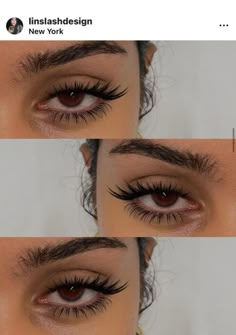 Lash Ideas, Lash Styles, Lash Sets, Lash Extensions Styles