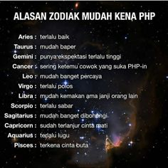 an image of the stars in the sky with some words below it that say, kalasan zidak mudah kena phip