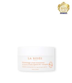 Gommage corps nourrissant rechargeable | La Rosée cosmétiques Organic Vegetables, Vegetable Oil, Body Scrub, Scrubs, The Skin, France, Skin