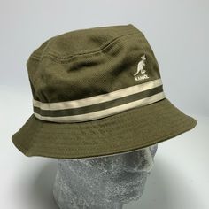 Made In China Classic Cotton Sun Hat, Casual Khaki Bucket Hat With Flat Brim, Casual Khaki Hat With Short Brim, Paper Boy Hat, Kangol Caps, Kangol Hats, Army Cap, Brown Hats, Cap Mens