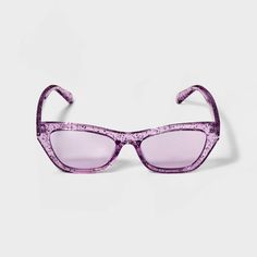 Infuse style into your kid's look with the Girls' Cateye Sunglasses - art class™ in Purple. Ideal for ages 10-12, these sunglasses offer a cool cateye shape in a striking purple hue. The mirrored coating not only adds style but provides top-notch UV protection. Tailored for convenience, these one size fits all cateye sunglass from art class is the go-to accessory for your young fashionista. Art Class™: One-of-a-kind looks for the one and only you Purple Plastic Party Sunglasses, Purple Cat Eye Sunglasses For Spring, Purple Cat Eye Sunglasses For Summer, Trendy Purple Cat Eye Sunglasses With Uv Protection, Purple Mirrored Cat Eye Sunglasses, Purple Cat Eye Sunglasses With Mirrored Lenses, Trendy Purple Cat Eye Sunglasses With Mirrored Lenses, Trendy Purple Mirrored Cat Eye Sunglasses, Casual Purple Sunglasses For Parties