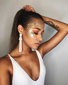 Coachella Make-up, Occasion Makeup, Glitter Makeup Looks