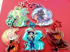 "These charms will be 2.5\" with glitter epoxy and star clasps These are PREORDERS meaning they possibly will not arrive until late june/early July. Colors may not be completely accurate due to CMYK conversion Buy all 5 and get a special lumity sticker" Lumity Keychain, July Colors, Grumpy Face, Free Stickers, Super Sweet, Keychains, Charms, Zelda Characters, Etsy Uk