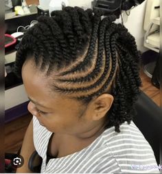 Natural Hair Salon, Natural Hair Moisturizer, Natural Hair Salons, Twisted Hair, Hairstyles For Natural Hair, Hair Braiding Styles, African Hair Braiding