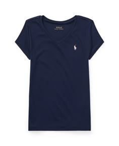 in stock Polo Shirt Outfit Women's, Ralph Lauren Shirt Women, Ralph Lauren Tshirt, Polo Shirt Outfits, Baby Jeans, Uniform Shirts, French Navy, Tshirt Outfits, Dream Clothes