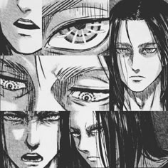 Eren Yeager - AOT No Requiem Edit Eren Yeager Manga, Aot Eren, Scary Mask, Attack On Titan Funny, Eren And Mikasa, Eren Yeager, Attack On Titan Fanart, Eye Painting, Attack On Titan Art