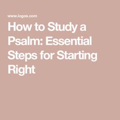 the words how to study a palm essential steps for starting right