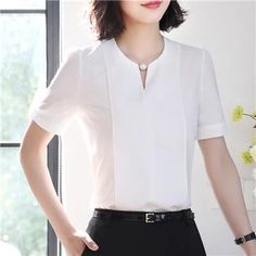 Cheap Boutique Clothing, Edgy Dress, Ladies Chiffon Shirts, Ladies Office, Formal Shorts, Fashion Formal, High Fashion Women, Work Dresses For Women, Women Fashion Edgy