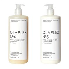 Olaplex Shampoo & Conditioner Liters Shampoo And Conditioner Set, Damaged Hair Repair, Shampoo Conditioner, No 5, All Hair Types