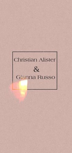 the cover of christian allister and giana risso