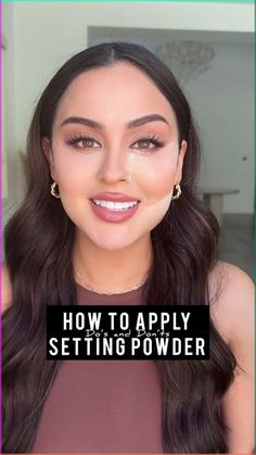 Unlock the secrets to flawless makeup with this do's and don't guide on setting powder perfection! Learn how to master the art of application for a long-lasting and airbrushed finish. These tips and techniques will help you avoid cakey or overly matte results, ensuring a natural and radiant complexion. Insta Credit - christendominique Pink Beauty Products, Pro Makeup Tips, Cakey Makeup, Face Contouring Makeup, Contouring Makeup, Beginners Eye Makeup