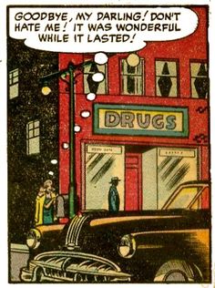 Drugs - fun while it lasts Book Snippets, Pop Art Comic Girl, Comics Love, Romance Comics, Out Of Context