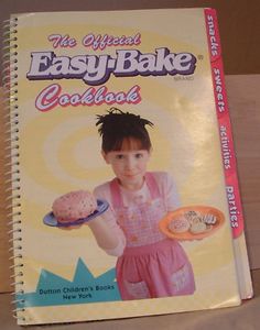 the official easy bake cookbook for children includes instructions on how to bake cookies