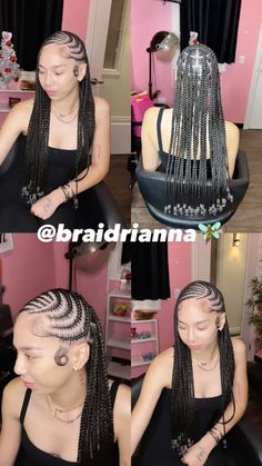 Cornrows And Box Braids In The Back, Lemonade Braids With Star Design, Lemonade X Knotless Braids, Half Braids Half Straight Hair, Lemonade And Knotless Braids, Lemonade Funali Braids, Side Braids With Knotless In The Back, Lemon Braids With Knotless, Lemonade Braids In Front Knotless In Back