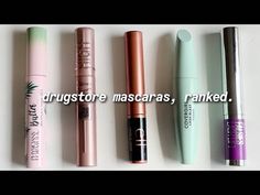 Sharing comparison reviews + close ups / wear tests of 5 new drugstore mascaras - which is best and worst, overhyped, and which one I rank as #1 my favorite!... Ups, Close Up, Lashes, My Favorite, Make Up, Thing 1