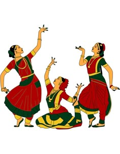 Bharatnatyam Illustration, Traditional Dances Of India, Indian Dancer Drawing, Bharatnatyam Drawing, Onam Decor, South Indian Dance, Dance Poses For Pictures, South Indian Art