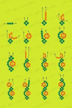 Seed Bead Patterns For Beginners, Bead Work Ideas, Beaded Friendship Bracelet Ideas, Seed Bead Bracelets Patterns Tutorials, Bead Pets Pattern Easy, Beaded Bracelet Patterns Tutorials, Beaded Jewelry Tutorials Step By Step, Beaded Flower Tutorial, Bead Bracelet Tutorial