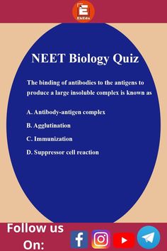 a blue circle with the words net biology quiz on it and below it is an image of