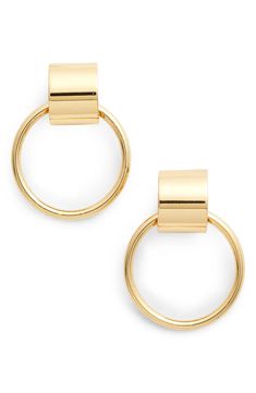 Jenny Bird Faye Hoop Earrings | Nordstrom Simple Spring Outfits, Jenny Bird, Nordstrom Anniversary Sale, Earrings In Gold, Brass Ring, Anniversary Sale, Gold Hoop, Who What Wear, Silver Tone