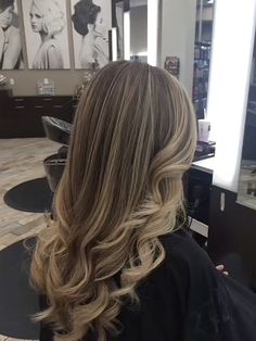 Long Brown Hair With Blonde Balayage, Highlights Into Balayage Blonde, Blonde Highlits On Brown, Different Types Of Hair Highlights, Long Brown Hair Blonde Highlights, Blonde Highlight Inspo Brown Hair, Blond Babylights On Brown Hair, Highlights For Dark Brown Hair Blonde, Ashy And Mocha Highlights On Dark Hair