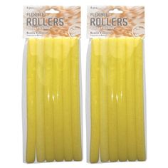 12 Pc (2 packs) Slim Hair Rollers Curlers Soft Foam Makers Bendy Twist Curls Tool DIY Salon Styling ! Size measures: 7"L X 0.5" Diameter Create waves easily lightweight foam rollers are comfortable and easy to use on wet, damp, or dry hair. Create salon-style spiral curls, or make waves to add bounce and volume. Smaller spiral rollers make smaller, tighter waves and spirals, medium sizes make looser waves and spirals. Wind your hair down the rod for spiral curls or around the middle for waves. Simply bend the ends to secure. It's simple beauty technology for your best look. Create spiral curls or waves Made of lightweight foam for comfort For hair of all types and textures For wet or dry sets Twist Curls, Diy Salon, Beauty Technology, Spiral Curls, Salon Style, Hair Rollers, Foam Roller