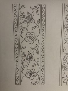 two different designs are shown on the paper