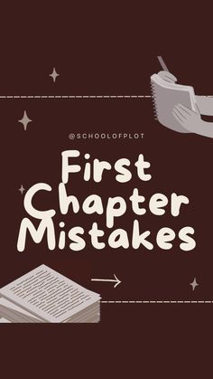 an image of a book with the title'first charter mistakes'in white text