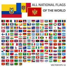 all national flags of the world