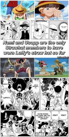 the storyboard for one piece is shown in black and white, as well as an image