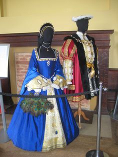 tudor fashion | Tudor Display at Belsay - Julia Renaissance Costumes Tudor Clothes