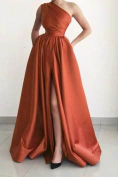 We could custom made 70+ colors all sizes, if you do not not find the color name listed, pls leave message on special instructions to note the exact color you need. Also custom size is available, if you need your dress customized, pls leave your bust, waist, hips barefoot height size in the order remark. Thank you. Prom Dress A Line, Elegant Prom Dress, Bridesmaid Dresses Satin, Dresses Occasion, One Shoulder Bridesmaid, Dresses Satin, Elegant Prom