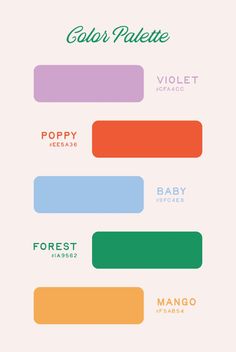 the color palette for this website is very colorful and has many different colors to choose from