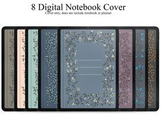 Modern planner templates for organizers, featuring 50+ unique designs from Envato Digital Notebook Cover Aesthetic, Goodnotes Cover Free, Planner Cover Aesthetic, Good Notes Daily Planner, Goodnotes Cover Aesthetic, Planner Cover Design, Goodnote Planner, Cover Goodnotes, Digital Planner Cover