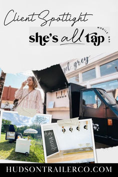 Client Spotlight: She's All Tap Bar Renovation, Camper Bar, Caravan Bar, Mobile Coffee Shop, Horse Box, Custom Campers, Mobile Business, Custom Trailers