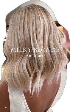 Milky Blonde ✌🏻🤍👼🏻 Light and clean shade achieved through the Air Touch method allows you to enjoy a beautiful and subtle transition for… | Instagram Bright Blonde Hair, Summer Blonde Hair, Blonde Hair Transformations, Blonde Hair Shades, Blonde Hair Inspiration, Blonde Hair Looks, Hair Shades, Long Blonde, Short Blonde Hair