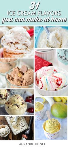 ice cream flavors you can make at home