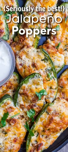 You’ll love these halved jalapenos stuffed with a rich cream cheese and bacon mixture. How To Make Jalapenos Not Spicy, Jalapeno Stuffed With Cream Cheese, Jalapeno Stuffed Peppers, Jalepeno Side Dish, Stuffed Jalapenos Recipe, Recipes Using Canned Jalapenos, Finger Food Sides For Bbq, Easy Jalepeno Recipes, Appetizer Easy Quick