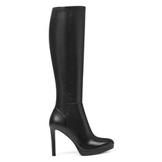 Quizme Platform Boots Knee High Heels, Favorite Boots, Beautiful Boots, Knee High Leather Boots, Wide Calf, Calf Boots, Nine West Shoes, Perfect Shoes, Handbags For Women