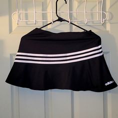 Brand New Never Worn Adidas Sport Skirt Size Xl (16) Body Of Skort Made Of 100% Polyester Inner Skort Made Of 92% Polyester & 8% Elastic!! 2 In 1 Loving The Skirt And Having The Shorts Under It!! Adidas Casual Skort For Spring, Casual Adidas Skort For Spring, Adidas Casual Spring Skort, Go-dry Skort For Sports With Short Inseam, Adidas Fitted Mini Skirt, Cheap Sporty Skort With Built-in Shorts, Sporty Skort (fitted Shorts Skirt), Sporty Black Go-dry Skort, Gym Skirt