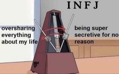 Entp And Infj, Infj Funny, Infj Meme, Infj Humor, Mbti Infj, Rarest Personality Type