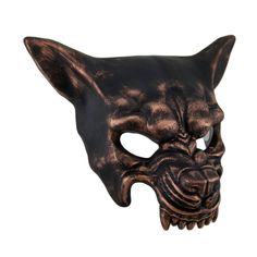 a cat mask is shown on a white background