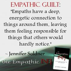 Empathic Guilt #INFJ....DUDE THIS EXPLAINS WHY I'M SO EMOTIONAL WHEN PEOPLE TELL ME SAD THINGS Spiritually Connected, This Is Your Life