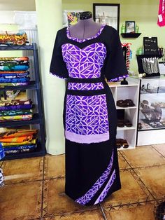 Fijian Clothing, Samoan Clothing, Hula Dress, Samoan Designs, Polynesian Dress