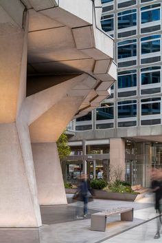 Squire and Partners unveils renovation of brutalist offices in London