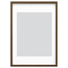 a white and brown frame with a black border on the bottom, in front of a white background