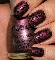 Beautiful Nagel Stamping, Black Nail Polish, Black Nail, Nail Art Ideas, Manicure Y Pedicure, Fabulous Nails, Unique Nails, Beautiful Nail Art