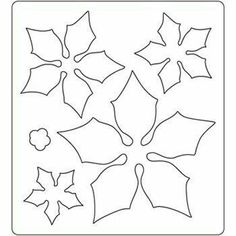 a paper cutout with holly leaves and snowflakes in the center, on a white background