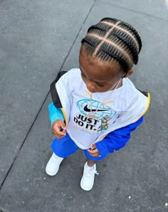 Two Cornrow Braids