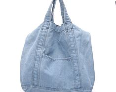 Джинсовая сумка из переработанных джинсов синий - Etsy Украина Tas Denim, Big Tote Bags, Diy Denim, Hand Bags For Women, Denim Handbags, Fabric Handbags, Denim Shoulder Bags, Trendy Shoulder Bag, Denim Tote Bags